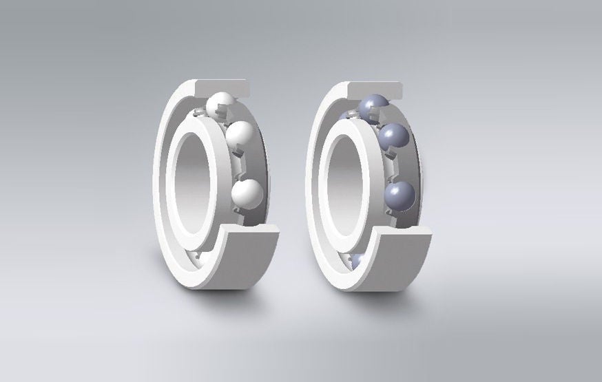 Deep Groove Ball Bearing, SPACA, All-Ceramic, 2Comp, 874x555 All-Ceramic Bearings (Oxide-Based Ceramic Bearings)
