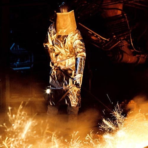 Steel - Metals, man at work Steel - Metals, man at work