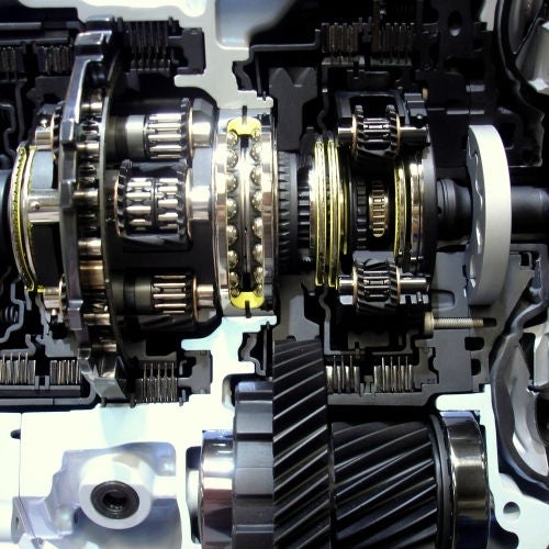 Automotive, automatic transmission, gearbox, cut Łożyska do przekładni automatycznej