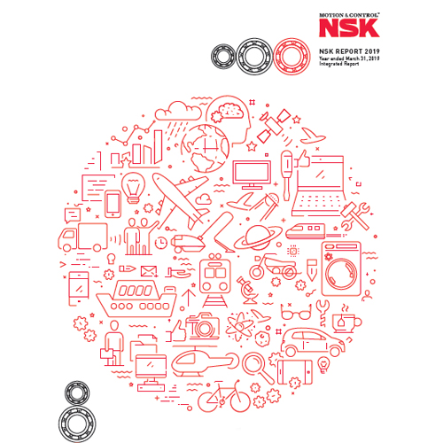 The NSK Report provides all stakeholders with a complete picture of the company and its initiatives to achieve sustainable growth