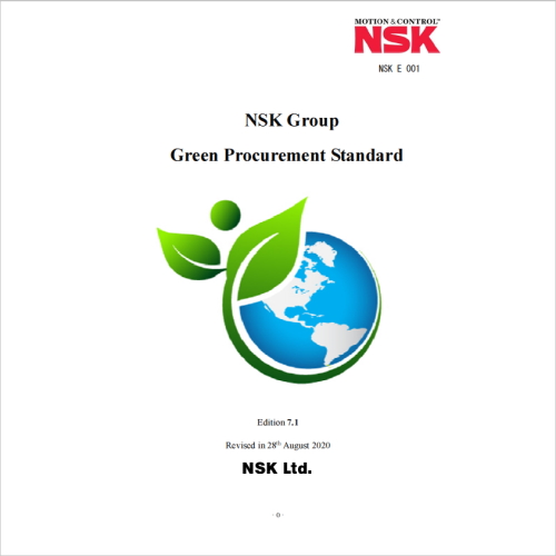 Aprovisionamiento estándard ecológico - NSK Group