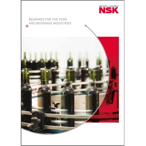 Nuevo catálogo de soluciones NSK para las industrias de alimentación y bebidas