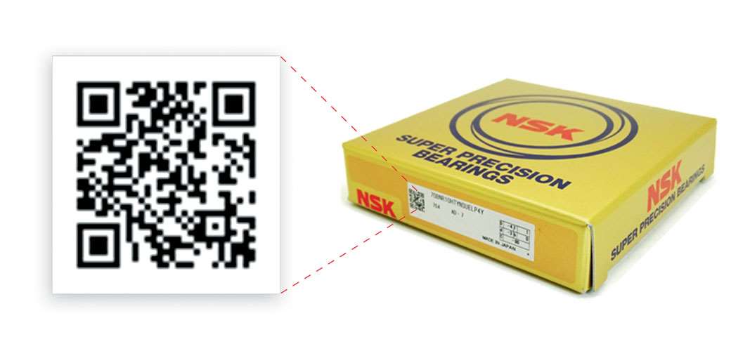 Using the NSK Verify app, scanning a 2D barcode with a smartphone will reveal its authenticity
