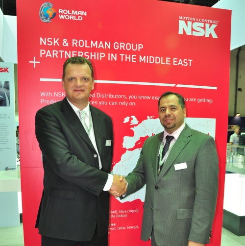 Tim Green (NSK) & Akram Muazzen (Rolman Group)