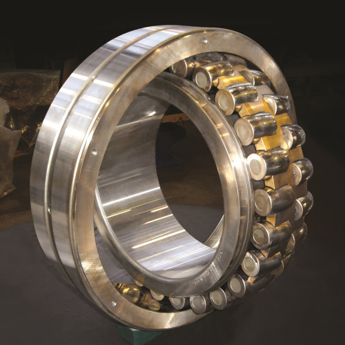 Los rodamientos de rodillos esféricos sellados de doble hilera de NSK con anillo interior cónico fueron montados en las cintas transportadoras de las excavadoras de la planta RWE Power